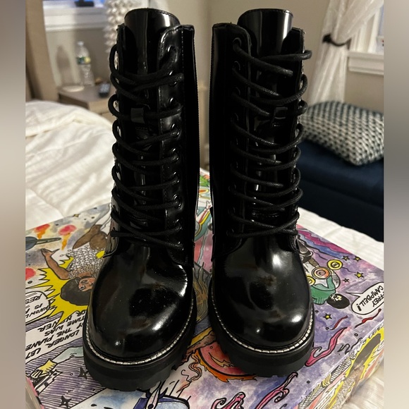 Jeffrey Campbell Legion Block Heel Boot - Picture 3 of 4